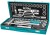 TOTAL KIT DE CATRACA  THT141253 24PCS  1/2 Total Herramientas Oficial