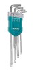 TOTAL KIT CHAVE  TORX THT106392  9PCS Total Herramientas Oficial