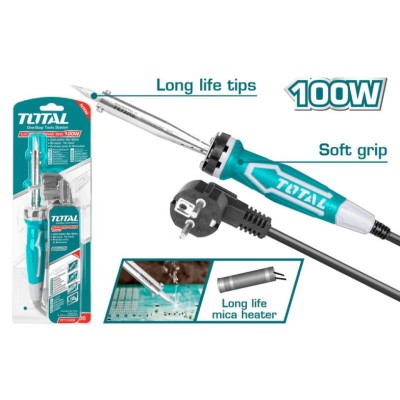 TOTAL FERRO DE SOLDA 100W TET10006 Total Herramientas Oficial