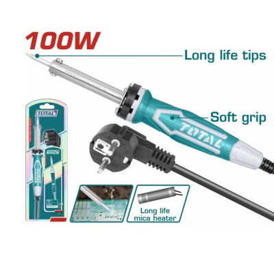 TOTAL FERRO DE SOLDA 100W TET10006 Total Herramientas Oficial