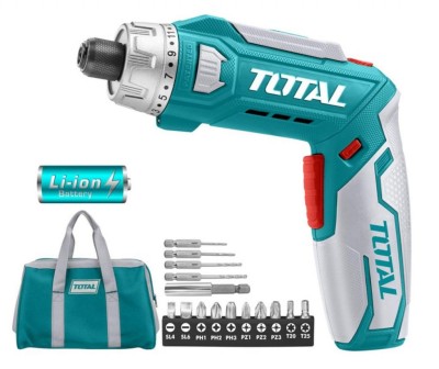 TOTAL PARAFUSADEIRA 8V TSDLI0801 LITHIUM 2VOL Total Herramientas Oficial