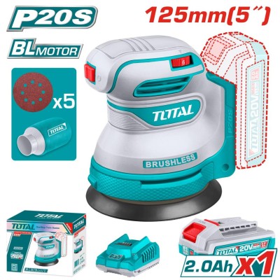 TOTAL LIXADEIRA ORBITAL ROTATIVA  20V TROSLI20021 Total Herramientas Oficial