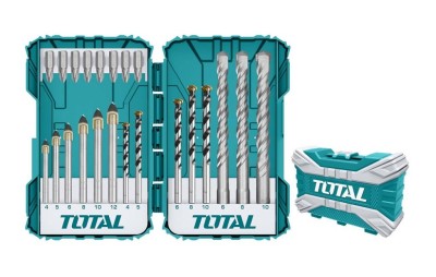 TOTAL BROCA KIT TACSDL12201 22PCS Total Herramientas Oficial