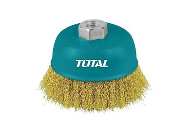 TOTAL ESCOVA ARAME  TAC31041 100MM M14 Total Herramientas Oficial