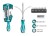 TOTAL KIT CHAVE FENDA FLEXÍVEL THT250FL1206  Total Herramientas Oficial