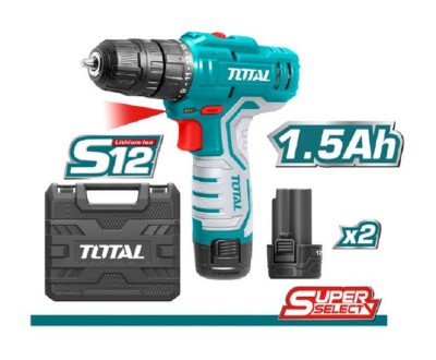 TOTAL PARAFUSADEIRA TDLI12325 2BAT LI-ION 12VOL Total Herramientas Oficial