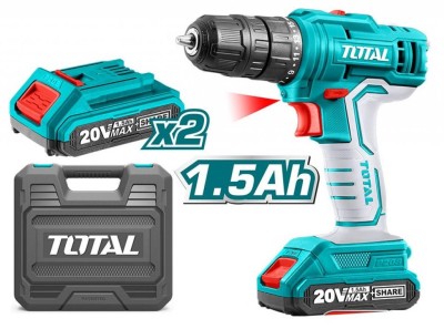 TOTAL PARAFUSADEIRA 20V TDLI20012 2BAT LI-ION Total Herramientas Oficial