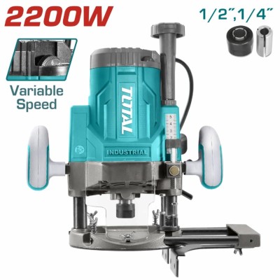 TOTAL TUPIA TR111226 2200W  ROTEADOR INDUSTRIAL. Total Herramientas Oficial