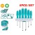 TOTAL KIT CHAVE FENDA  THGSS35061 6PCS Total Herramientas Oficial