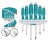 TOTAL KIT CHAVE FENDA  THGSS35061 6PCS Total Herramientas Oficial