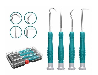 TOTAL KIT GANCHO  TPHSK0401  4PCS Total Herramientas Oficial