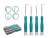 TOTAL KIT GANCHO  TPHSK0401  4PCS Total Herramientas Oficial