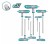 TOTAL KIT CHAVE  TORX THHW8083 Total Herramientas Oficial