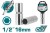 TOTAL SOQUET VELA INGICAO  THSPS12166 1/2 Total Herramientas Oficial