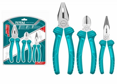 TOTAL CONJUNTO DE ALICATE 3 PEÇAS THT1K0311 Total Herramientas Oficial