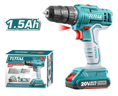 TOTAL PARAFUSADEIRA 20V TDLI20011 1BAT LI-ION Total Herramientas Oficial