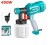 TOTAL PISTOLA DE  PINTURA  TT3506 450W 800ML PLAST Total Herramientas Oficial