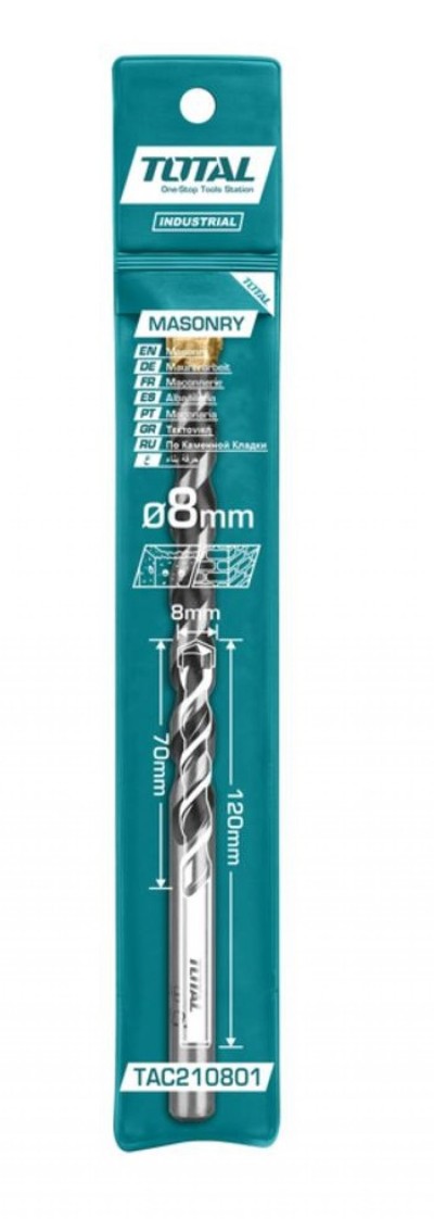 TOTAL BROCA ALVNARIA TAC210801 Total Herramientas Oficial