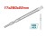 TOTAL BROCA MA TAC153172 17X280X22MM  Total Herramientas Oficial