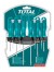 TOTAL KIT CHAVE FENDA   10 PCS  THTDC251001 Total Herramientas Oficial