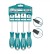 TOTAL KIT CHAVE FENDA  THT250604 4PCS Total Herramientas Oficial