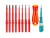 TOTAL KIT CHAVE FENDA  THTIS5106 10PCS Total Herramientas Oficial