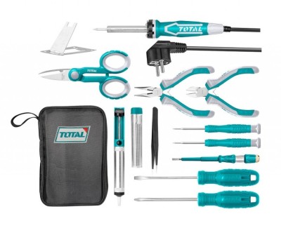 TOTAL KIT FERAMENTA  TKTTSK0132  13PCS Total Herramientas Oficial