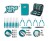 TOTAL KIT FERAMENTA  TKTTSK0162  16PCS Total Herramientas Oficial