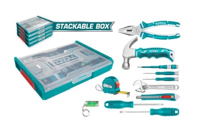 TOTAL KIT FERAMENTA  THKTV02H111 11PCS Total Herramientas Oficial