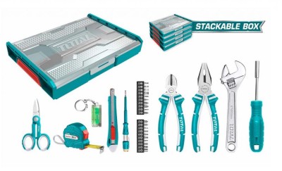 TOTAL KIT FERAMENTA  THKTV02H291 29PCS Total Herramientas Oficial