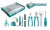 TOTAL KIT FERAMENTA  THKTV02H291 29PCS Total Herramientas Oficial