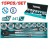 TOTAL KIT FERAMENTA  THT341151 15PCS  3/4 Total Herramientas Oficial