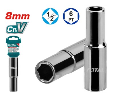 TOTAL SOQUET HEXAGONAL THTST12173L 1/2 17MM Total Herramientas Oficial
