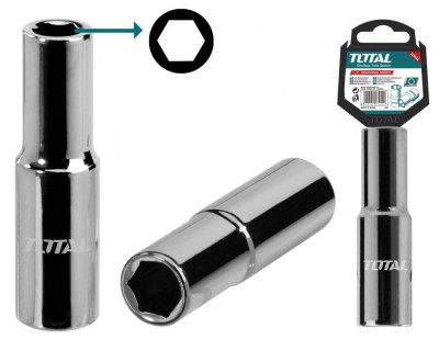 TOTAL SOQUET HEXAGONAL THTST12223L 1/2 23MM Total Herramientas Oficial