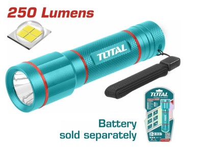 TOTAL LANTERNA DE MÃO 250 LUMENS TFL013AAA58 Total Herramientas Oficial