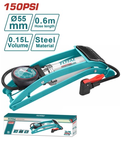 TOTAL INFLADOR DE PEDAL 150PSI TMPP5511 Total Herramientas Oficial