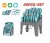 TOTAL KIT DE CHAVE FENDA 26PCS   THT250626 Total Herramientas Oficial