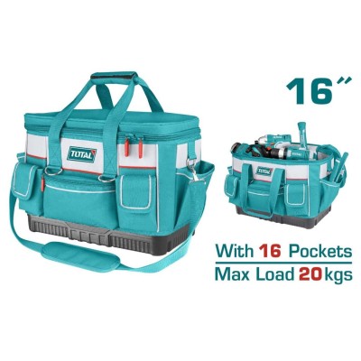 TOTAL BOLSA DE FERRAMENTAS 16  THT56161 Total Herramientas Oficial