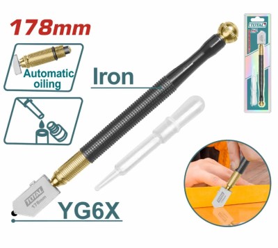 TOTAL CORTADOR DE VIDRO 178MM  THT561781 Total Herramientas Oficial