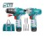 TOTAL CONJUNTO DE FURADEIRA E PARAFUZADEIRA 12V  TKLI 1201 Total Herramientas Oficial