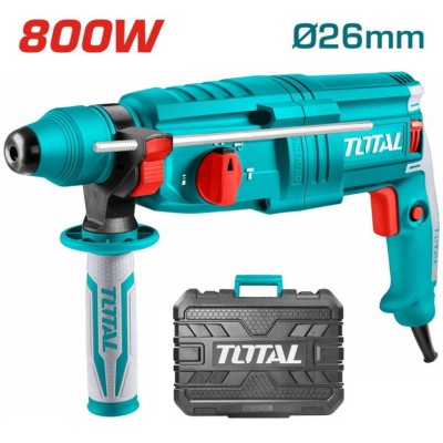 TOTAL MARTLETE  TH308268   800W SDS PLUS Total Herramientas Oficial