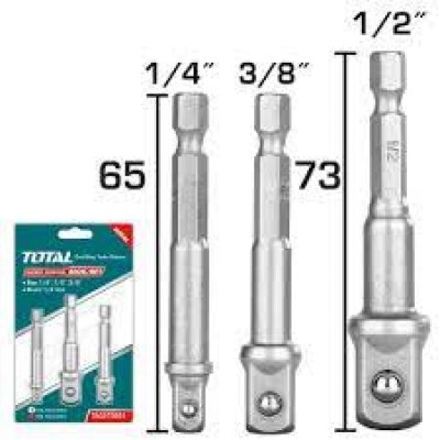 TOTAL ADPTADOR PORCA MAGNETICA TAC273651 Total Herramientas Oficial
