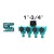 TOTAL CONECTOR DE MANGUEIRA DE PLÁSTICO 1 - 3/4 THHC604101 Total Herramientas Oficial