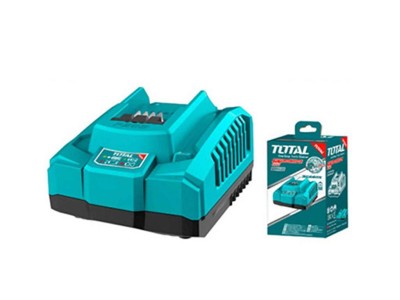 TOTAL RÁPIDO CAREGADOR TFCLI20411 20V  Total Herramientas Oficial