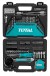 TOTAL KIT HERRAMIENTA  THKTAC011182 118PCS Total Herramientas Oficial