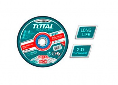 TOTAL DISCO CORTE METAL  TAC2212306 9X5/64X7/8 Total Herramientas Oficial