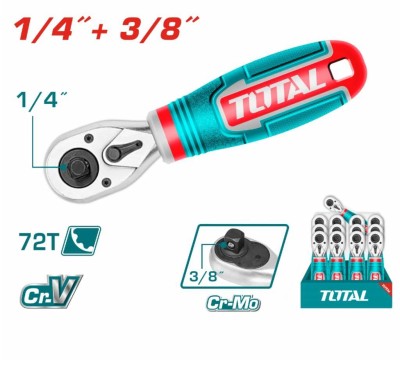 TOTAL CHAVE CATRACA  THT1061438  1/43/8 Total Herramientas Oficial