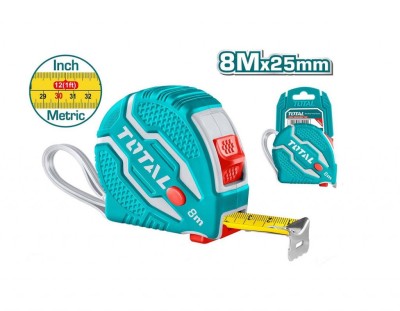 TOTAL TRENA METRO  TMT126681   8MX25MM Total Herramientas Oficial