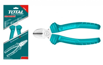 TOTAL  ALICATE CORTE DIAGONAL 6 THT130612 Total Herramientas Oficial
