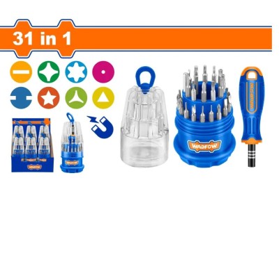WADFOW KIT CHAVE FENDA 31N1  WSS1J31 Total Herramientas Oficial